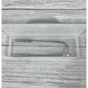 NWT GuruNanda Tongue Scraper Stainless Steel Oral Care‎ Cleaner Case